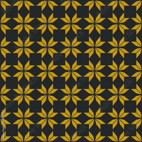 Art deco seamless pattern background. © HPL