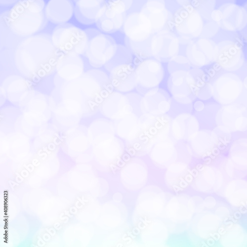 Canvastavla Effet bokeh sur dégradé mauve/bleu