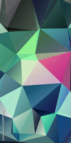 Abstract Color Polygon Background Design  Abstract Geometric Origami Style With Gradient. Presentation Website  Backdrop  Cover Banner Pattern Template