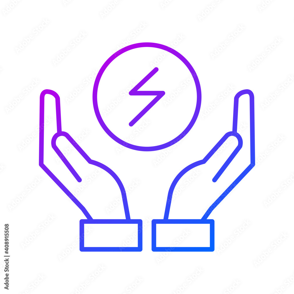 Electrical sign icon Electrical sign icon