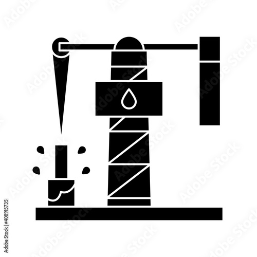 oil drilling icon