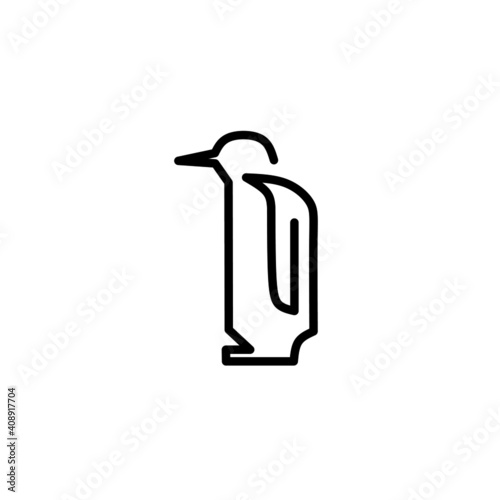 Vector illustration of Penguin icon