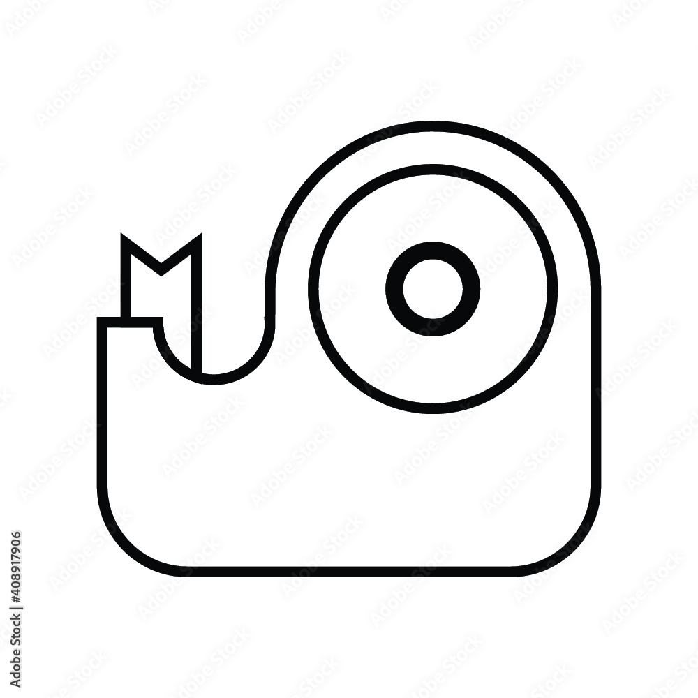 masking tape icon, office stationery vector masking tape icon, office stationery vector