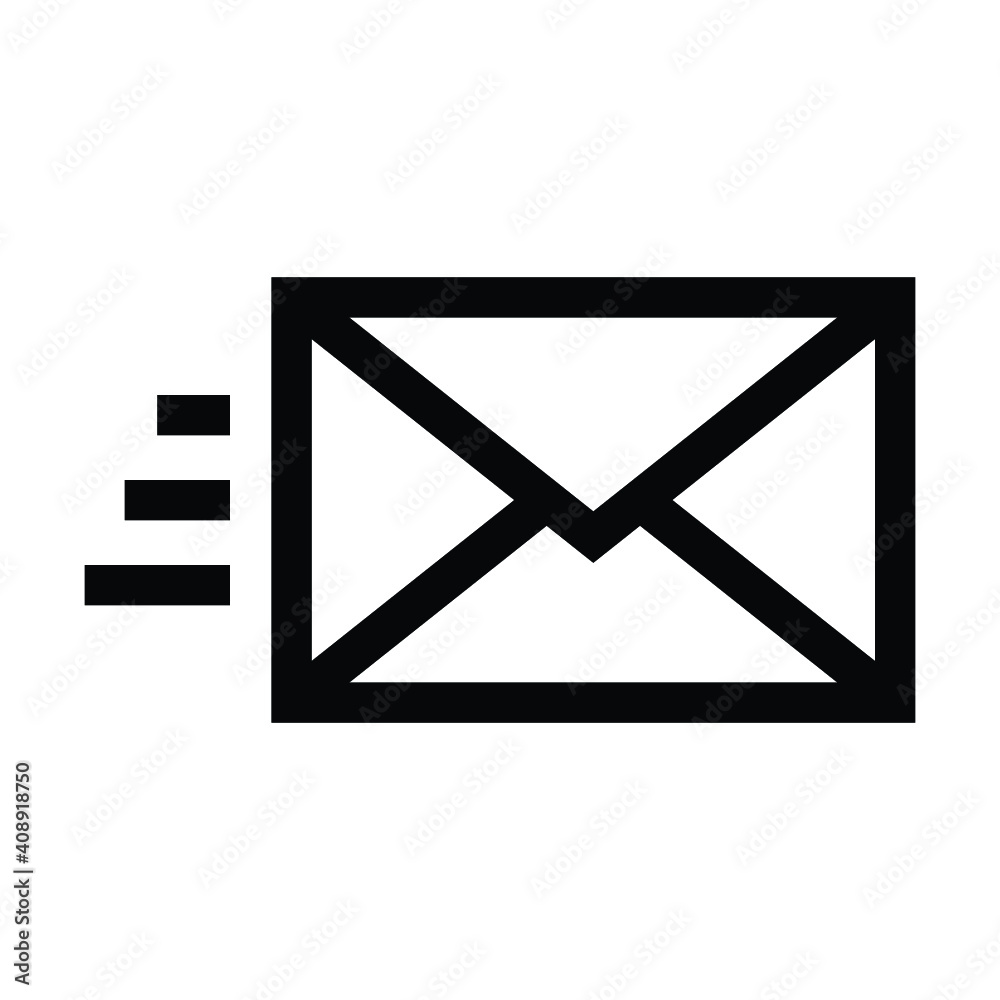 mail sent icon vector mail sent icon vector