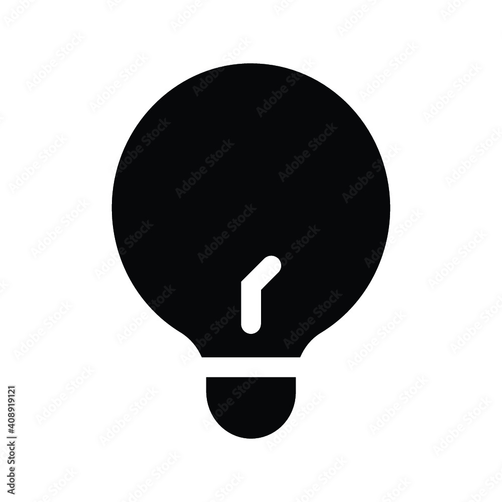 light bulb idea icon vector light bulb idea icon vector