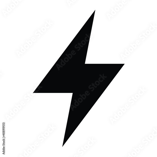 Free Download lightning thunder bolt icon vector - GFXLoad