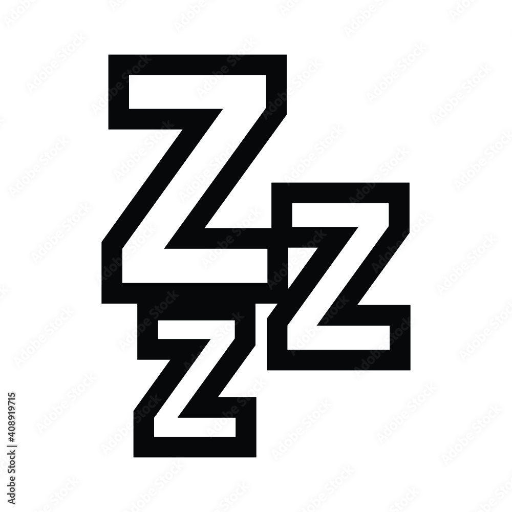 sleeping icon vector sleeping icon vector
