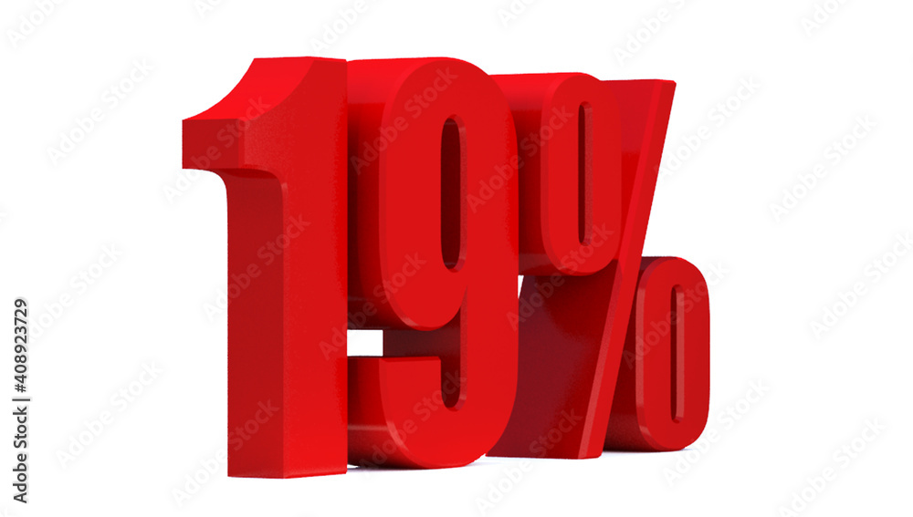 19 Percent off 3d Sign on White Background, Special Offer 19% Discount Tag, Sale Up to 19 Percent Off,big offer, Sale, Special Offer Label, Sticker, Tag, Banner, Advertising, offer Icon
19 Percent off 3d Sign on White Background, Special Offer 19% Discount Tag, Sale Up to 19 Percent Off,big offer, Sale, Special Offer Label, Sticker, Tag, Banner, Advertising, offer Icon