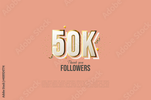 Thanks to 50k followers with modern 3d graffiti figures.