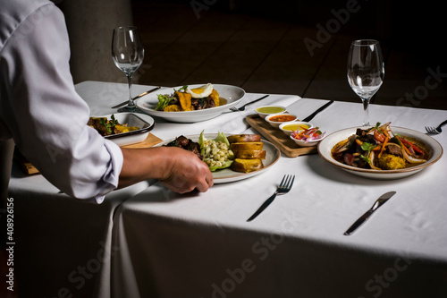 Comida peruana, criolla.