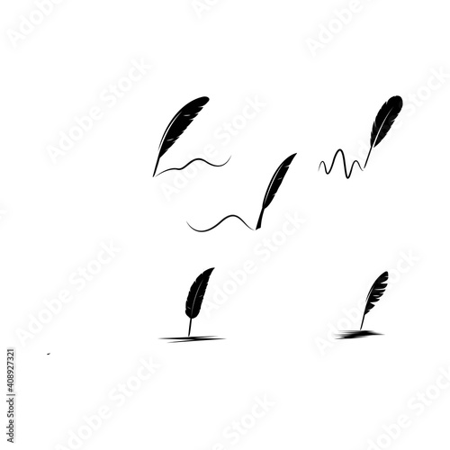 feather quill pen