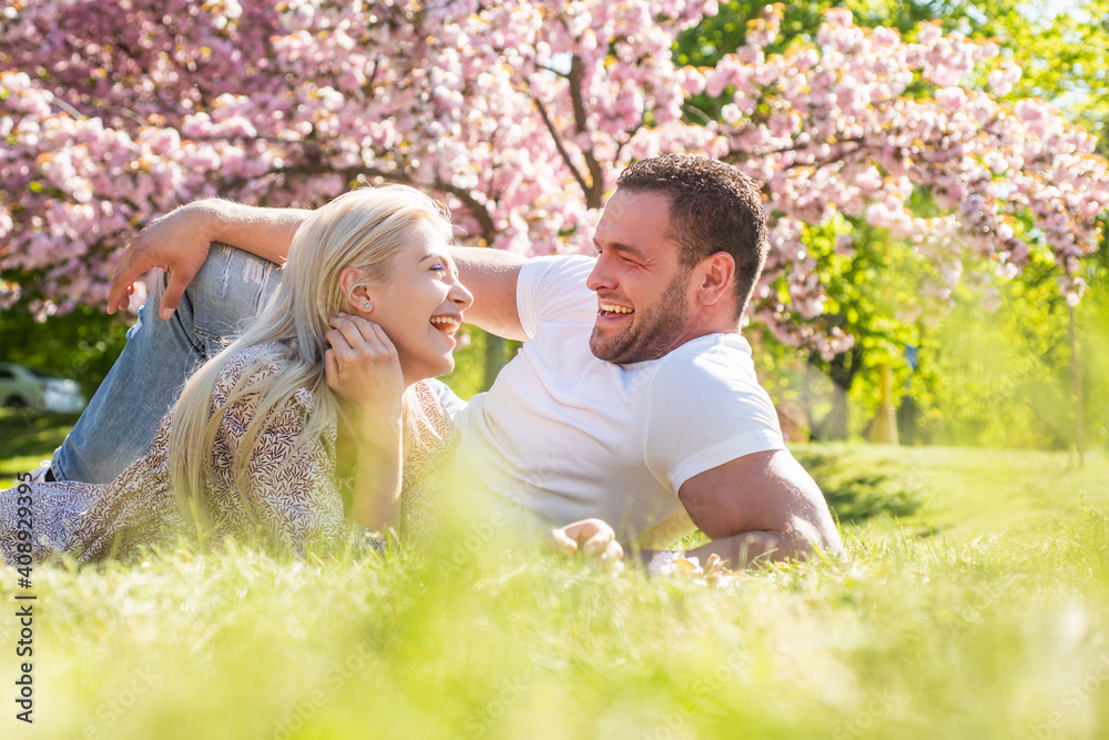Passion dating and love. Passionate couple gently kissing beautiful each other with happy. Passion dating and love. Passionate couple gently kissing beautiful each other with happy.