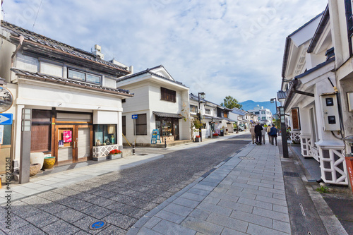 Nakamachi district is located in Matsumoto town, Nagano prefecture, Japan. © Tanya