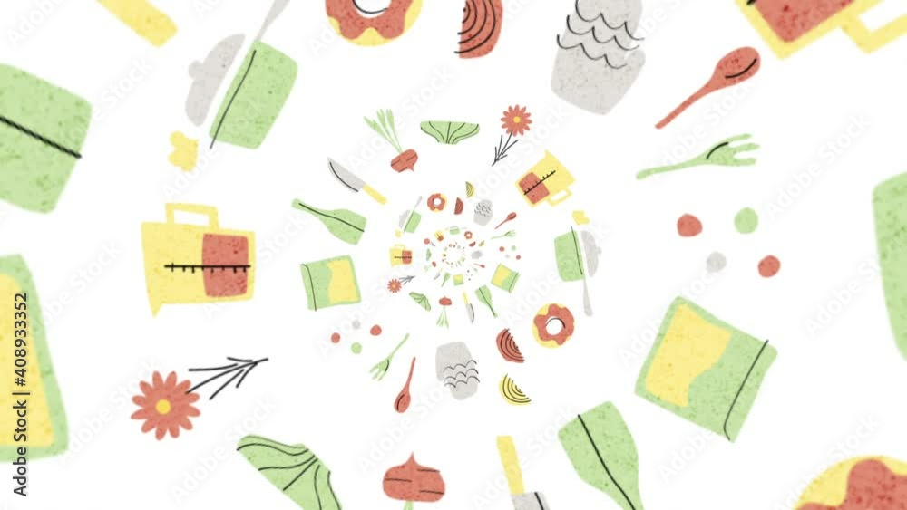 料理 オープニング タイトル 可愛いイラスト4 料理 オープニング タイトル 可愛いイラスト4