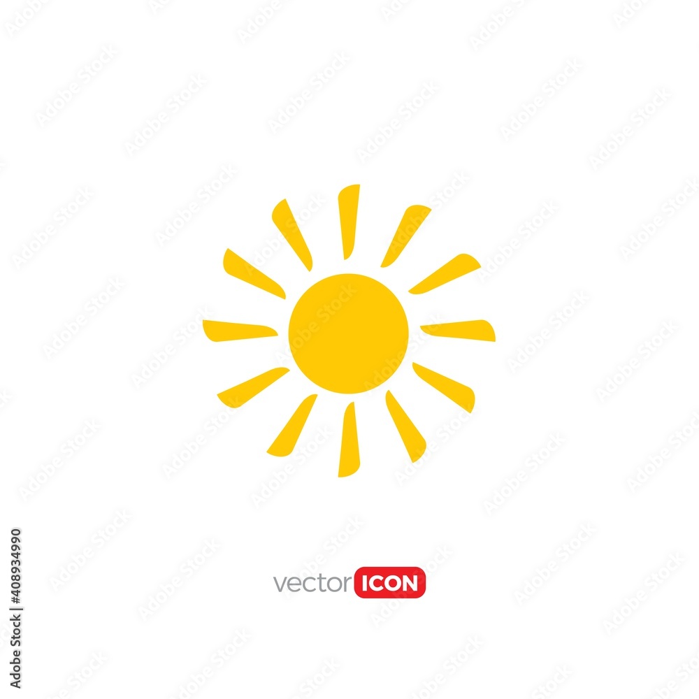 sun icon/symbol/Logo Design Vector Template Illustration sun icon/symbol/Logo Design Vector Template Illustration