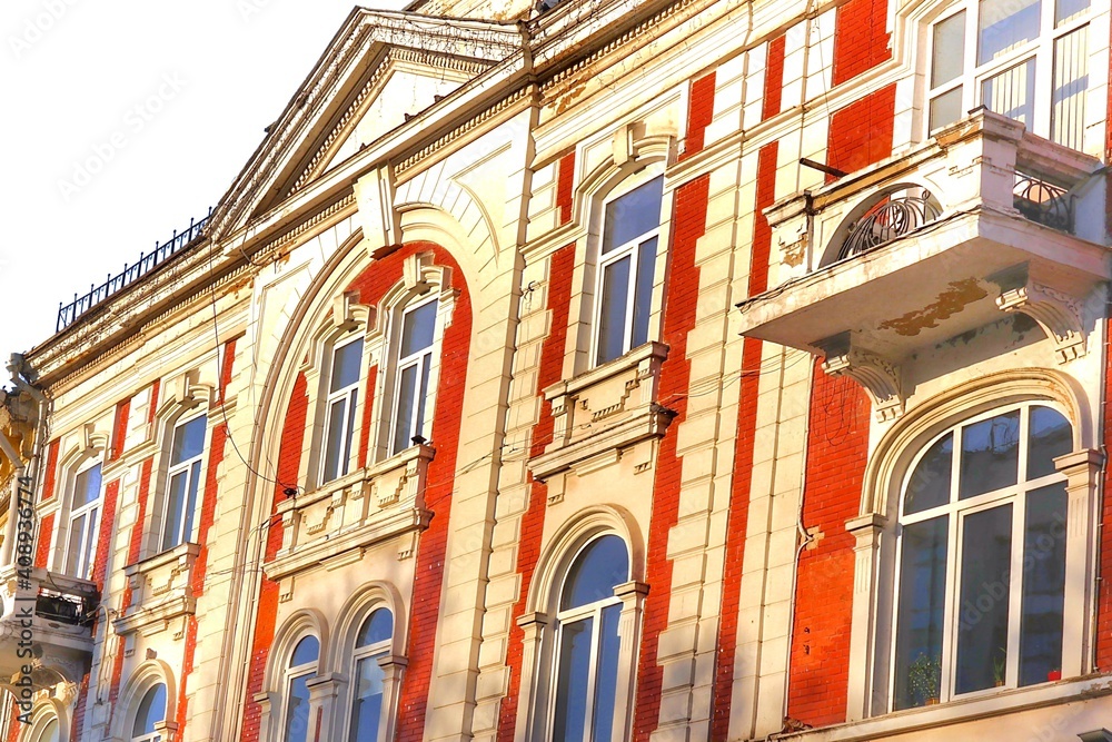 Fototapeta premium facade of the building