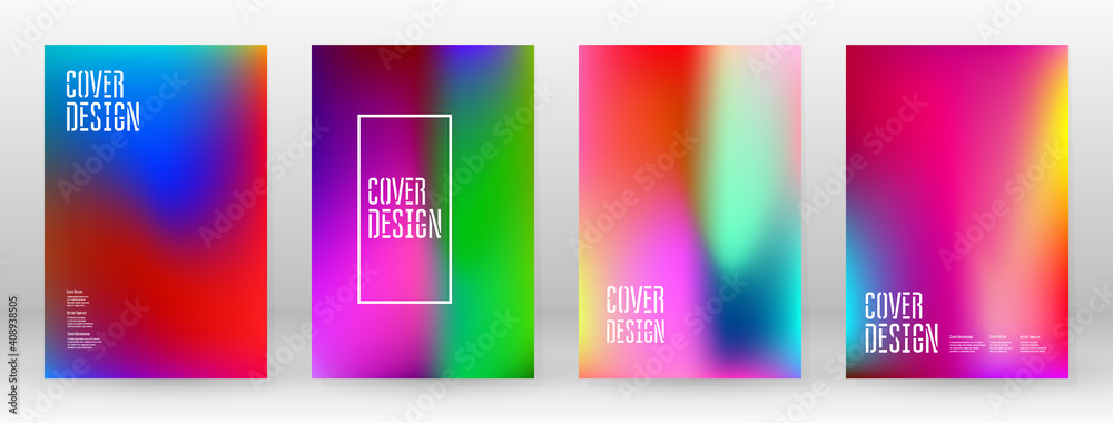 Pastel Soft. Rainbow Gradient Set Color Background Pastel Soft. Rainbow Gradient Set Color Background