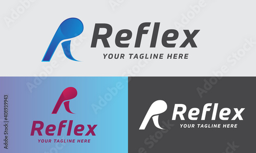 R letter Reflex Logo