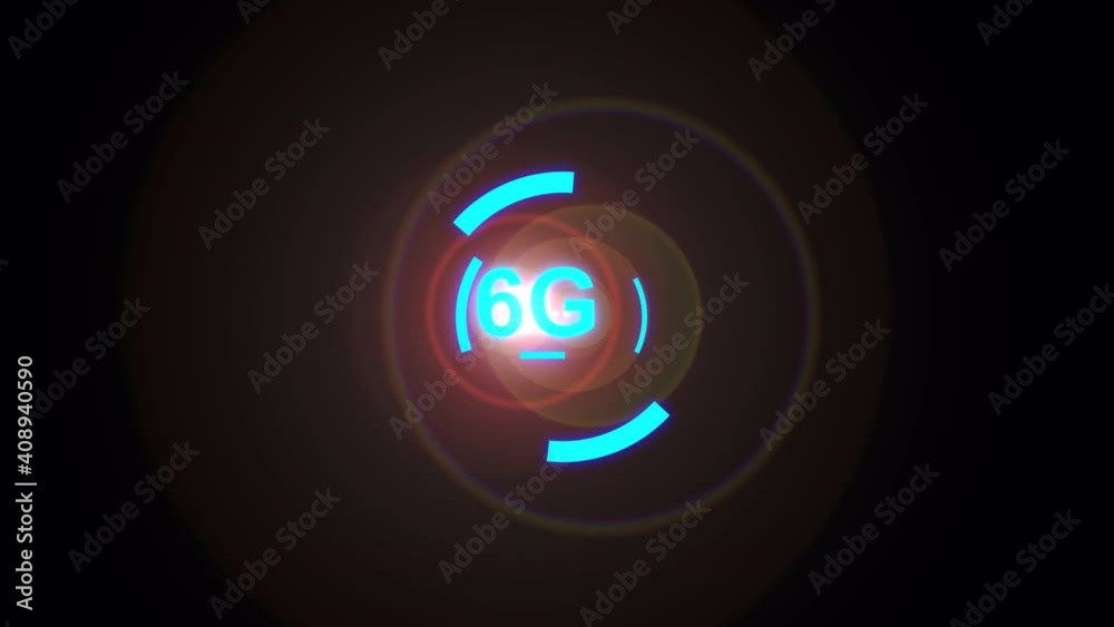 concept screen of HUD 6G network. high-speed mobile Internet, new generation Business technology. internet and networking Icon Symbol Digital devices on background.graphic showing lighting 6G concept screen of HUD 6G network. high-speed mobile Internet, new generation Business technology. internet and networking Icon Symbol Digital devices on background.graphic showing lighting 6G
