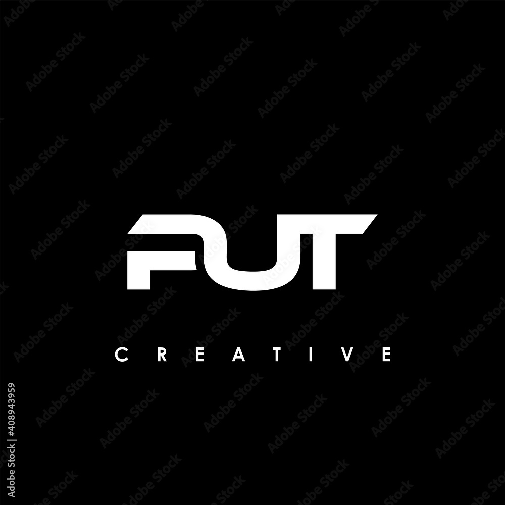 PUT Letter Initial Logo Design Template Vector Illustration PUT Letter Initial Logo Design Template Vector Illustration