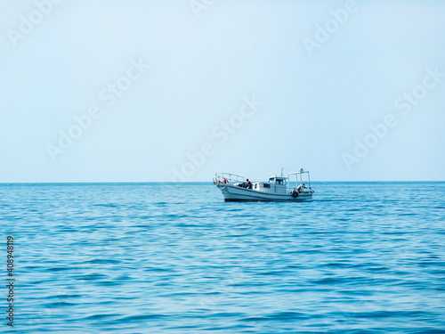 boat on the sea © Алина Карпова