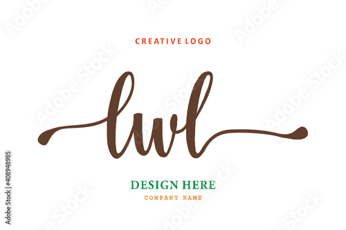 LWL  Lettering logo is simple, easy to understand and authoritative