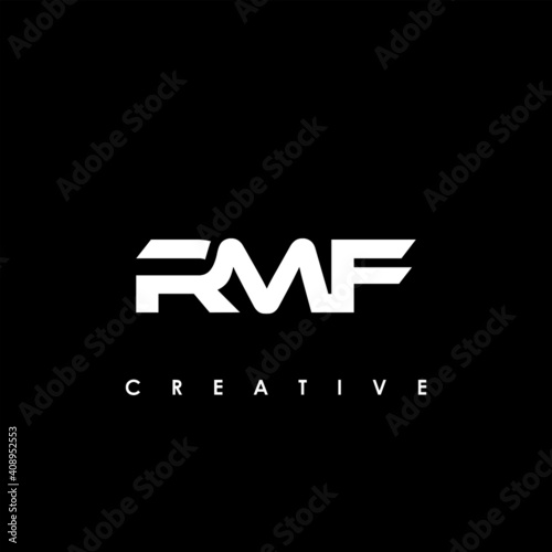 RMF Letter Initial Logo Design Template Vector Illustration photo