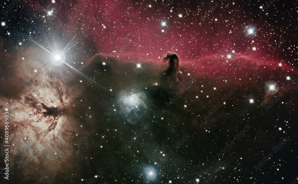 The Horsehead Nebula in the Constellation Orion.