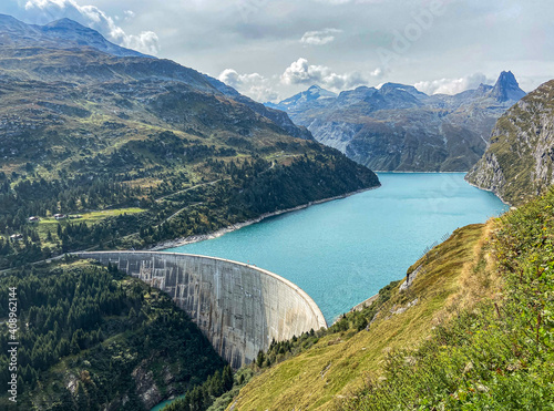 Zevreilastausee bei Vals in Graubünden