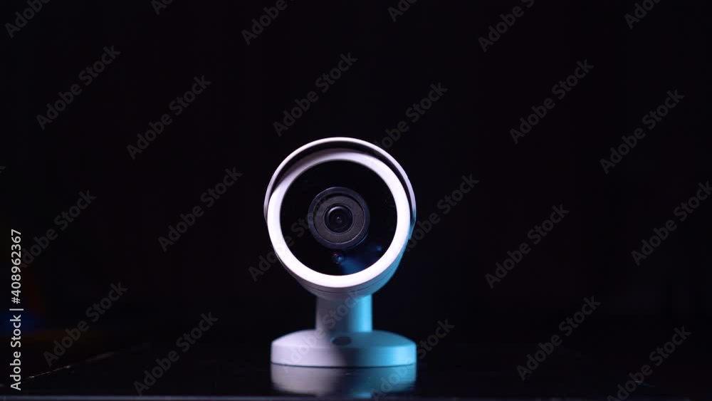 Cctv Using Sensor Light White CCTV Camera, Light Up Infrared Sensors for Night Video in the ...