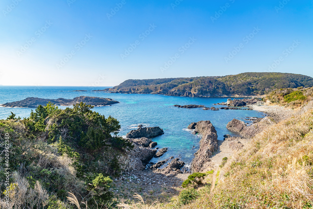 静岡県下田市 爪木崎海岸 静岡県下田市 爪木崎海岸