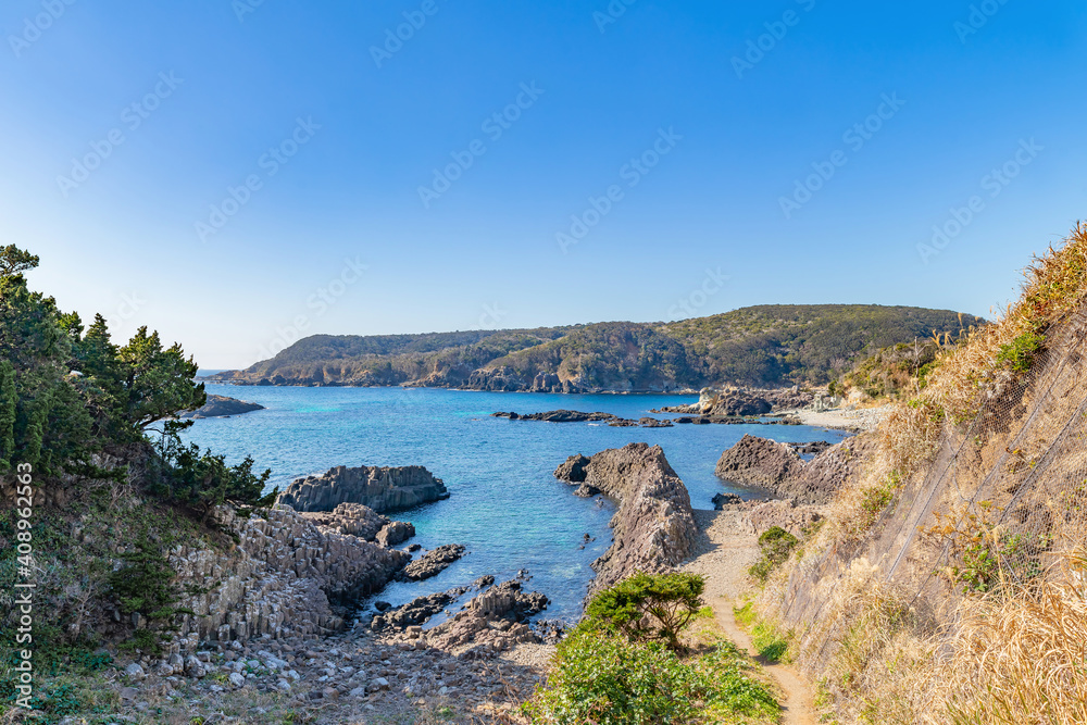 静岡県下田市 爪木崎海岸 静岡県下田市 爪木崎海岸
