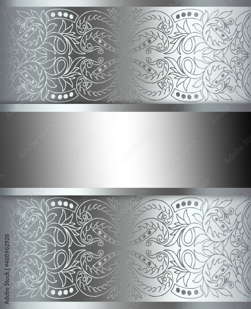 Abstract modern metal  background.