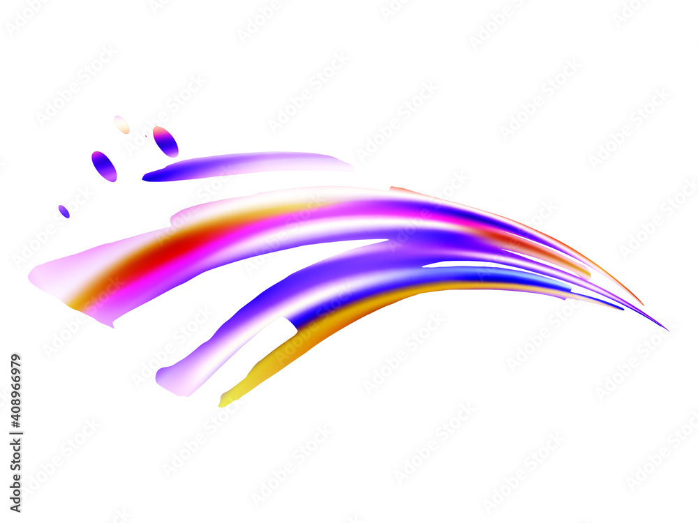 Vector Brush Stroke. Abstract Fluid Splash. Sale Banner Brushstroke. Gradient Paintbrush. Proton Purple Watercolor Textured Background. Isolated Splash on White Backdrop. Vector Brush Stroke. Abstract Fluid Splash. Sale Banner Brushstroke. Gradient Paintbrush. Proton Purple Watercolor Textured Background. Isolated Splash on White Backdrop.