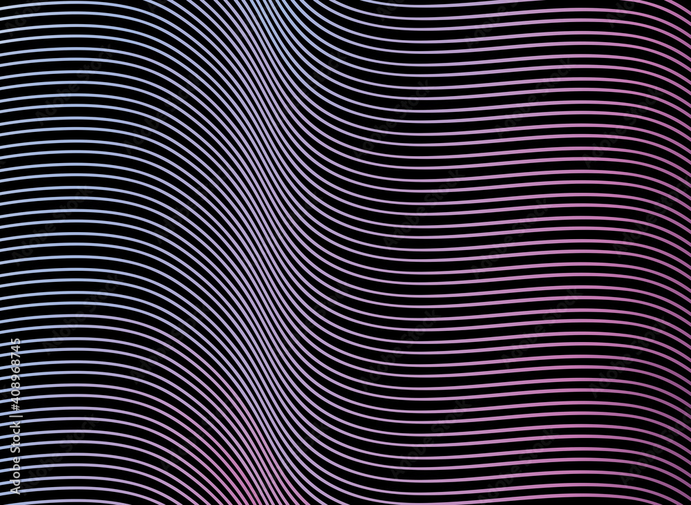 Purple line pattern on black background. Line abstract pattern. Purple line pattern on black background. Line abstract pattern.