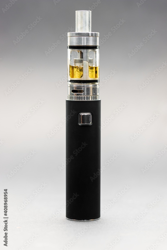 Electronic cigarette against isolated background Electronic cigarette against isolated background