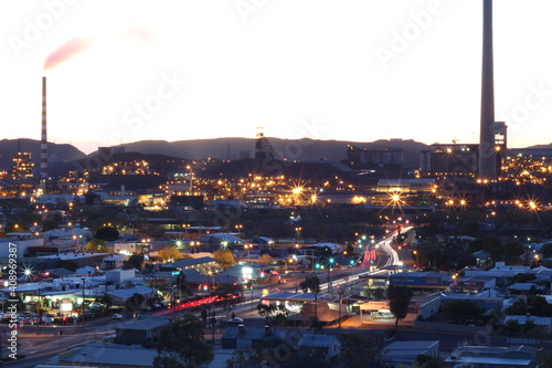 Evening life in Mount Isa QLD photo