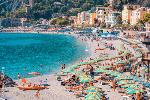 Fototapeta Naklejka Na Ścianę i Meble -  View of the Cinque Terre, Italy