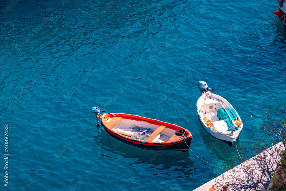 Boats in the Cinque Terre, Italy Boats in the Cinque Terre, Italy