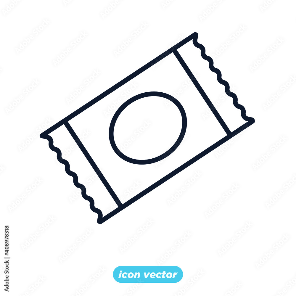 Sachet icons. sugar powder packet icon. Packet soluble powder symbol Vector illustration Sachet icons. sugar powder packet icon. Packet soluble powder symbol Vector illustration