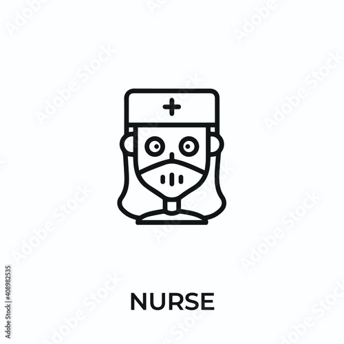 face mask icon vector. medical mask sign symbol for modern design. Vector illustration	 photo