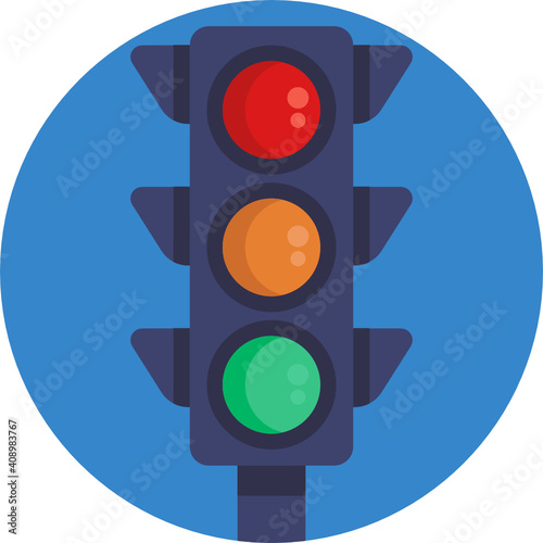 Traffic light icon