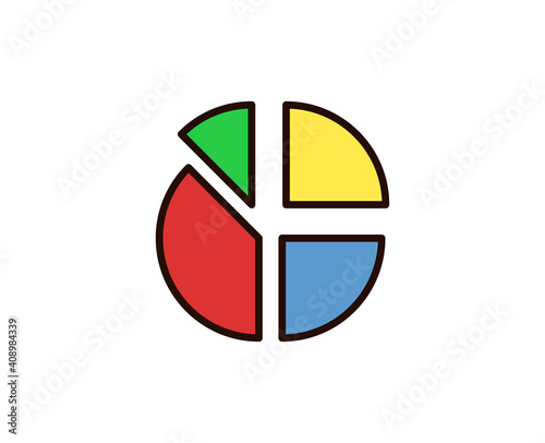 Round diagram flat icon. Thin line signs for design logo, visit card, etc. Single high-quality outline symbol for web design or mobile app. Round diagram outline pictogram. Free Download Round diagram flat icon. Thin line signs for design logo, visit card, etc. Single high-quality outline symbol for web design or mobile app. Round diagram outline pictogram. - GFXLoad