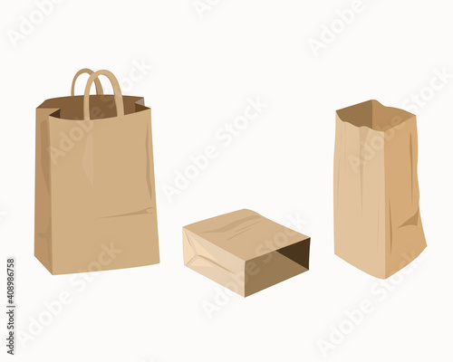 Paper bags for food are eco-friendly and safe