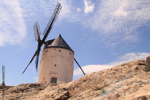 Spanish old windmill