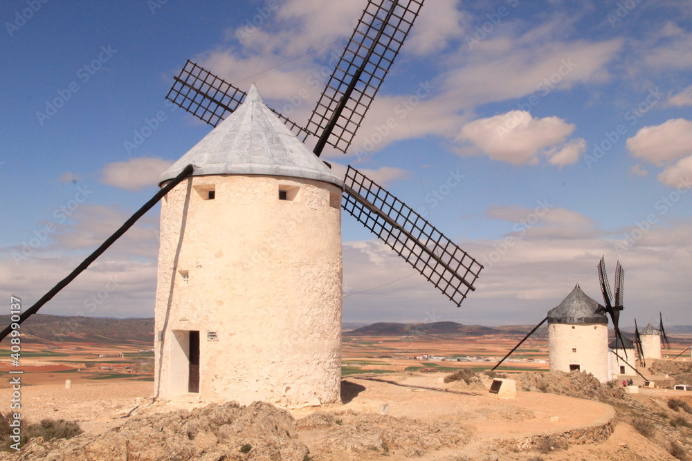 Spanish old windmill