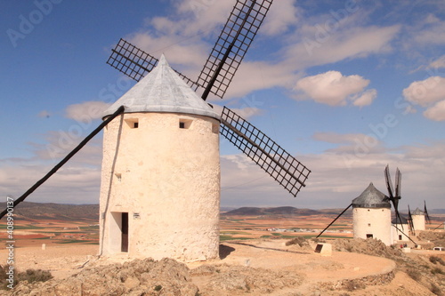 Spanish old windmill