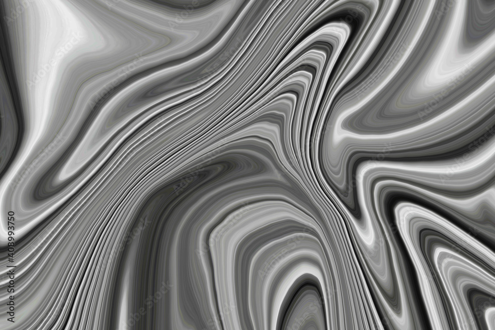 The texture of black and white marble for a pattern of packaging in a modern style. Beautiful drawing with the divorces and wavy lines in gray tones for wallpapers and screensaver. The texture of black and white marble for a pattern of packaging in a modern style. Beautiful drawing with the divorces and wavy lines in gray tones for wallpapers and screensaver.