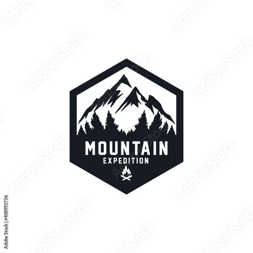  Adventure and outdoor vintage logo template