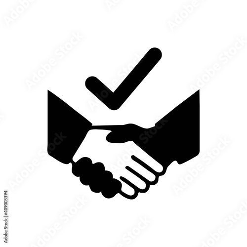 Business agreement icon